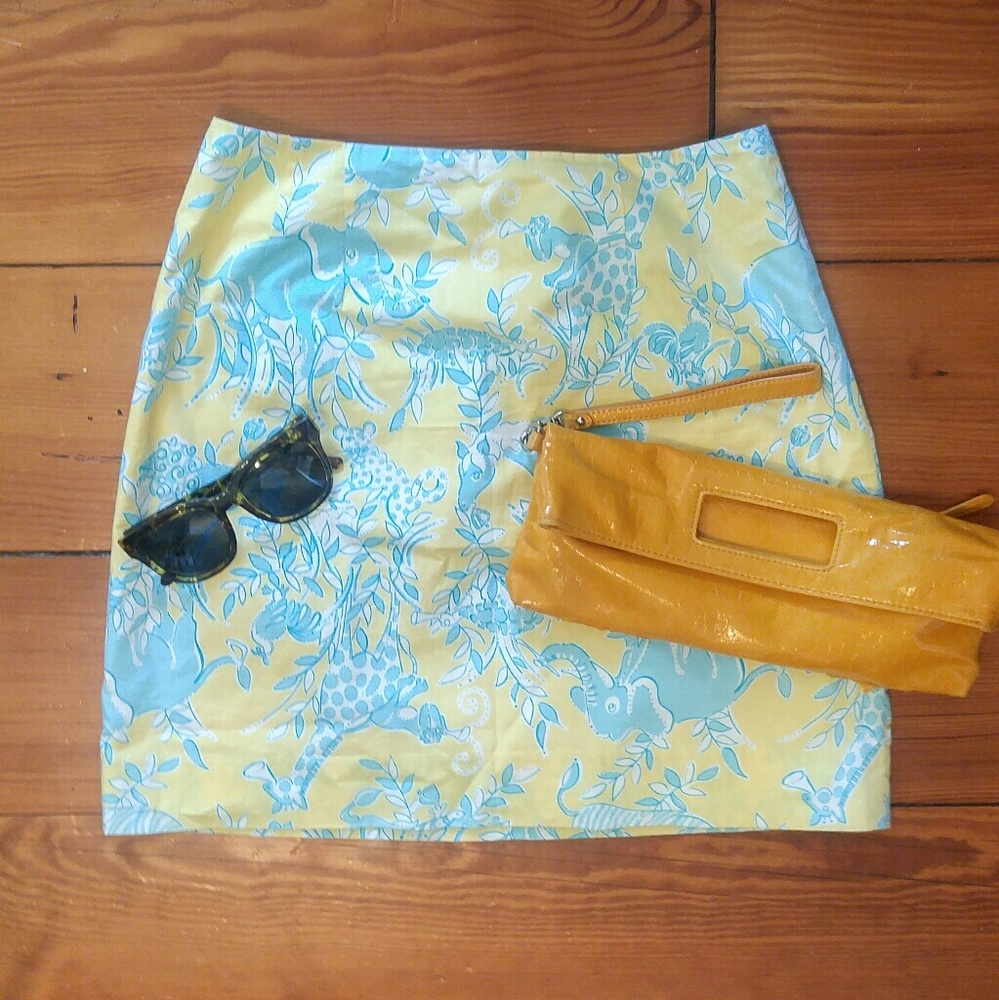 EUC Lilly Pulitizer Skirt sz 4p